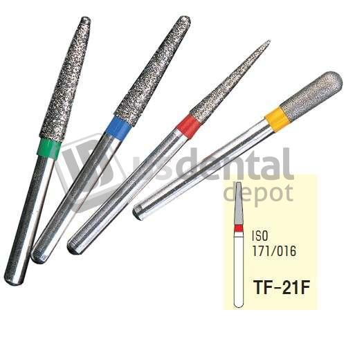 OSUNG FG TF-21 TAPER FLAT END SHAPE | OSUNG # 171TF-21F | US Dental