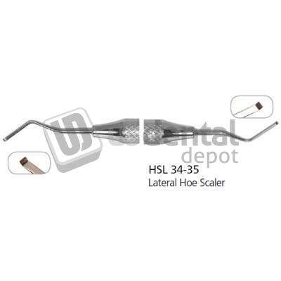 OSUNG  HSL34-35 Hoe Dental Scaler with a lightweight hollow stainless steel - #HSL34-35