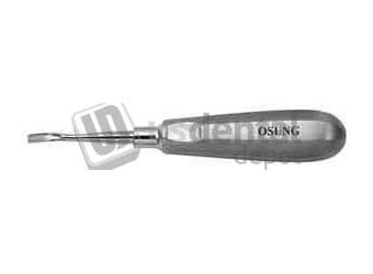 OSUNG  Dental Elevator, E 31F, Tip 4.3mm width, for upper and lower cuspids. Our - #ELE31F