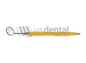 OSUNG  Silicone Dental Mirror Handle, Simple Stem, YELLOW. Mirror handle - #D-MHS-03