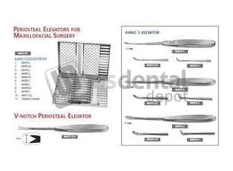 OSUNG  Periosteal Elevator Kit, MXS-01. PERIOSTEAL ELEVATORS KIT - #MXS-01
