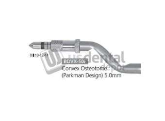 OSUNG  Convex Osteotome (Parkman Design). Dia 5.0mm.in cases where the density - #BOVX-50F