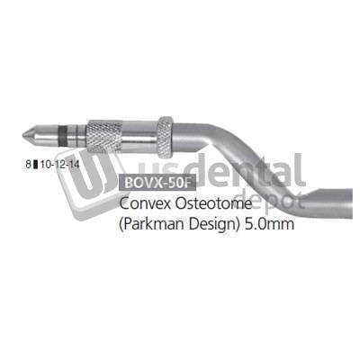 OSUNG  Convex Osteotome (Parkman Design). Dia 5.0mm. In cases where the density - #BOVX-50F