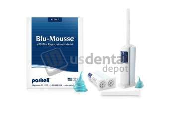 PARKELL - Blu-Mousse Scent-Free, SuperFast (30-second set) in STANDARD Cartridges - #S457
