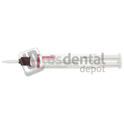 PREMIER NexTemp Standard Kit: 1 - 5 mL Syringe. Non-eugenol resin-matrix temporary - #3001471