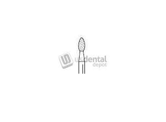 PREMIER Two Striper FG #292.3 football shaped coarse diamond contouring bur, pack of 5 - #2015145