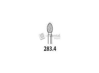 PREMIER Two Striper FG #283.4 football shaped fine diamond bur, pack of 5 - #2015172