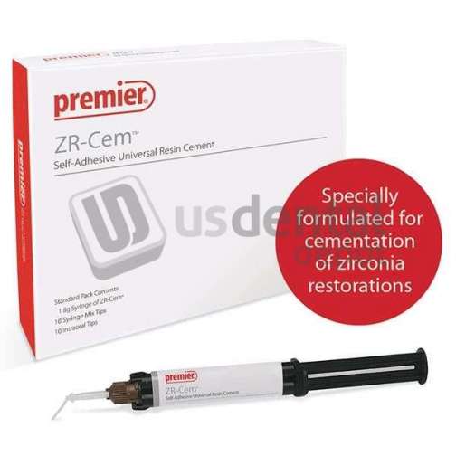 PREMIER ZR-Cem Self-Adhesive Resin Cement - A2 Universal Refill : 8 Gm. Syringe, 10 - #3001561