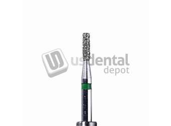 PREMIER Two Striper FG #514.4 Coarse Diamond Bur, Flat-End Cylinder. Pack of 5 - #2015274