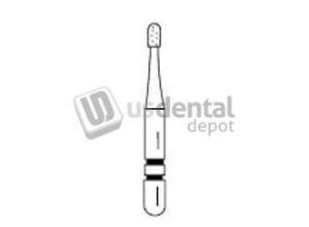 PREMIER Two Striper ShortCut FG 330 S Medium Diamond Bur, Operative, Short Shank. Pack - #2015914