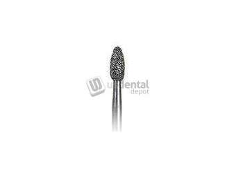 PREMIER Two Striper FG #290.4 football shaped coarse diamond contouring bur, pack of 5 - #2015144