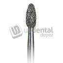 PREMIER Two Striper FG #290.4 football shaped coarse diamond contouring bur, pack of 5 - #2015144