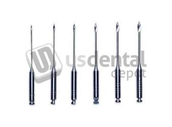 PREMIER  #2 Gates Glidden drill, 19 mm, stainless steel, package of 6 instruments - #9055002-19