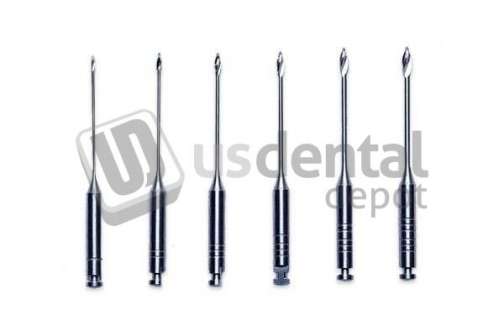 PREMIER  #2 Gates Glidden drill, 19 mm, stainless steel, package of 6 instruments - #9055002-19