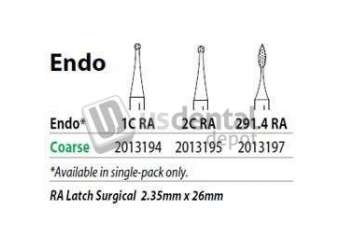 PREMIER Two Striper RA #1C Coarse Endo Diamond Bur. Single diamond - #2013194