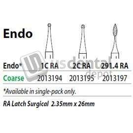 PREMIER Two Striper RA #1C Coarse Endo Diamond Bur. Single diamond - #2013194