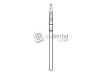 PREMIER  Laboratory HP Diamonds #X703.12 Flat End Taper Fine  Grit  Laboratory HP - #2012754