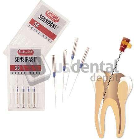 PREMIER SensiPast #40 21mm Root Fillers, Has a Miniature Clutch in the mandrel - #9053574