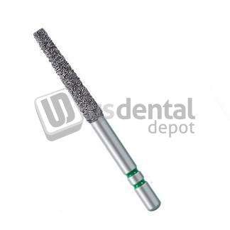 PREMIER Two Striper ShortCut FGSS 782.8 S Coarse Grit Diamond  Bur Round-End Taper, Short - #2015928