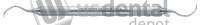 PREMIER  #17/18 Double End Langer Curette with a Light Touch Round (LT) handle - #LT-1004783