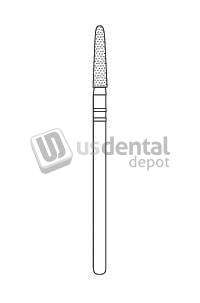 PREMIER  Laboratory HP Diamonds #X772.10 Round End Taper Coarse  Grit  Laboratory - #2012765