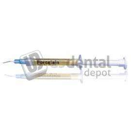 PULPDENT Porcelain Etch Gel 9.6% hydrofluoric acid, Single 3 ml Syringe - #PEG3