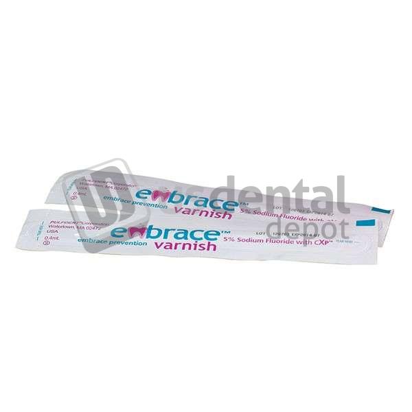 EMBRACE VARNISH, 5 SODIUM FLUORIDE PULPDENT FV200 US Dental Depot