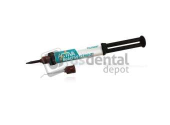 PULPDENT ACTIVA BioACTIVE CEMENT Single Pack: 5mL/7gm syringe A2 Opaque shade, 20 - #VC1A2