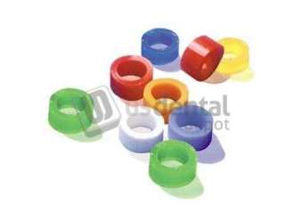 PULPDENT Pulpdent ASSORTED Color Coded Silicone Rings, Safe for All Types - #CR-AS