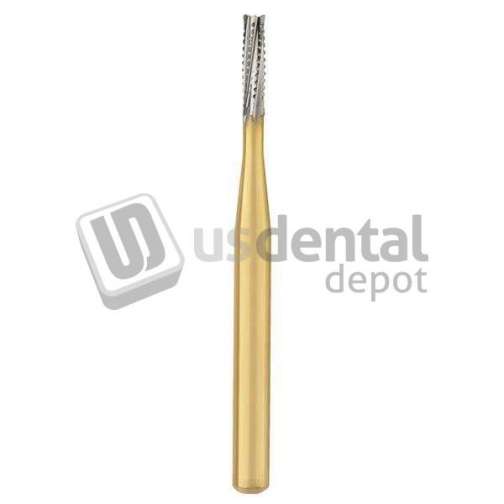 SS WHITE - Great WHITE Gold FG #GW557 straight fissure restorative removal carbide bur - #13091