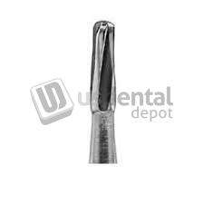 SS WHITE - FG #1158 Straight Dome Plain Carbide Bur, clinic 100pk burs  - #13158