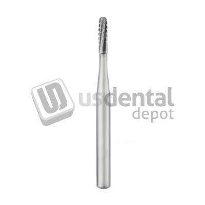 SS WHITE - FG #1157 Straight Dome Plain Carbide Bur, clinic 100pk burs  - #13157