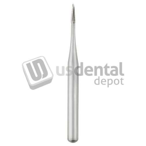 SS WHITE - Fissurotomy Micro Narrow Taper Fissure Short Shank FG Carbide Bur - #18016