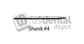 SS WHITE - HP (Impact) #702 Cross Cut Fissure, Oral Surgery Carbide Bur, shank-4 - #30054