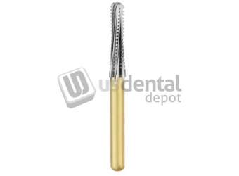 SS WHITE - Great WHITE Ultra FG #856.018 SS Round End Taper Carbide Bur 5pk . Short Shank - #18183-5