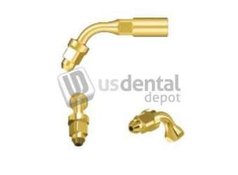 WOODPECKER - DTE Ultrasonic Endo Gold Tips ED1T – 5/Pk. 120 deg angle holder for root canal - # ED-1T