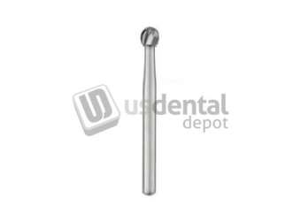 SS WHITE - Great WHITE Gold FG #GW6R round restorative removal carbide bur, clinic pack - #13088