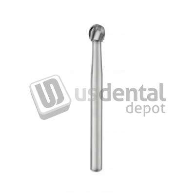 SS WHITE - FG #6 SS (Short Shank) Round Carbide Bur, 100pk burs  - #13022