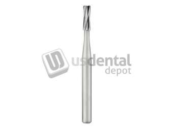 SS WHITE - FG #58 straight fissure plain Carbide Bur, clinic 100pk burs  - #13058