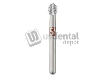 SS WHITE - Piranha Diamonds FG #905.023 Fine  Grit , Acorn Shaped, Single Use Diamond Bur - #905-023F