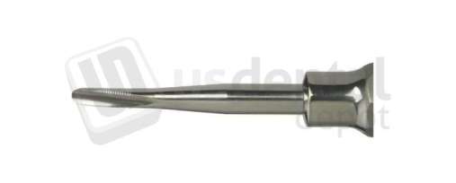 NORDENT #77R Stainless Steel Back Action Elevator, Serrated Blade with Thumb - #E77RSR