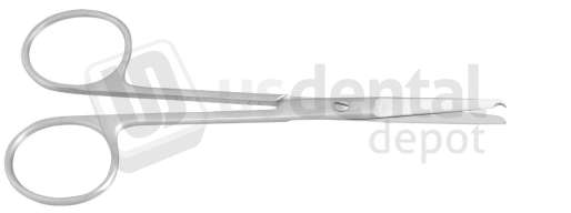 NORDENT 4.75in  Straight Blades with Suture Hook - #S306