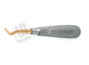 NORDENT #190 Modified Woodward (Left) Elevator Titanium Coated Blade with Thumb - #E190T