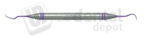 NORDENT #3/4 double end Gracey curette with DuraLite Hex handle (octagonal) - #ESCGR3-4