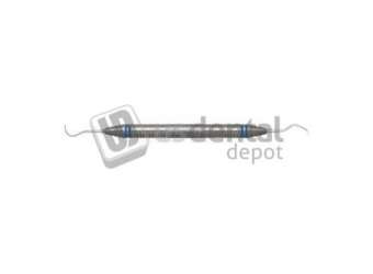 NORDENT Sickle 5/HOE 48 Double End Scaler with DuraLite Hex Handle - #ESCN5-48