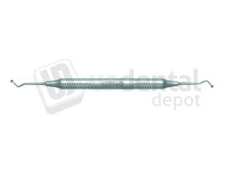 NORDENT #4 Standard Shank Spoon Excavator, Double End, 2.4mm Diameter, Single - #EC4