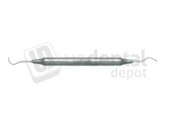 NORDENT #U5-48 Double End Sickle/Lower Anterior Hoe with Duralite Round Handle - #RESCN5-48