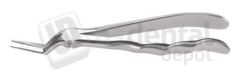 NORDENT #97 Upper Roots Surgical Forceps with Extra Narrow Serrated Blades - #FE97