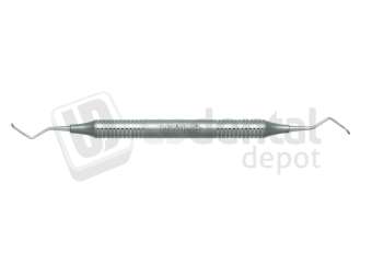 NORDENT #4R/4L Columbia Curette with DuraLite Round Handle - #RESCCO4R-4L