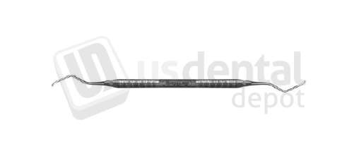 NORDENT Prichard #1-2, Double End Periodontal Surgery Curette. Large Mirror - #SCPR1-2